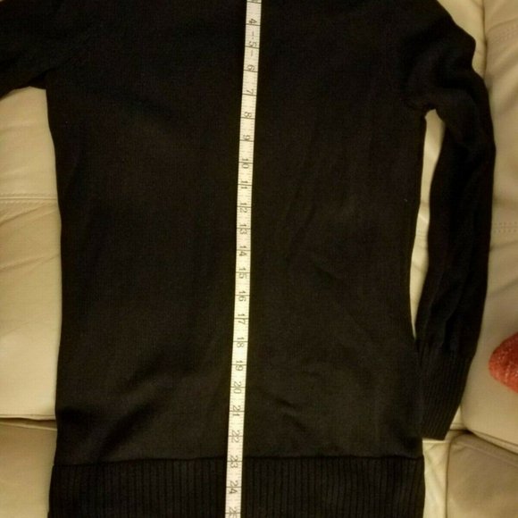 Isaac Mizrahi Live! Essentials Cardigan, black S - Picture 7 of 11